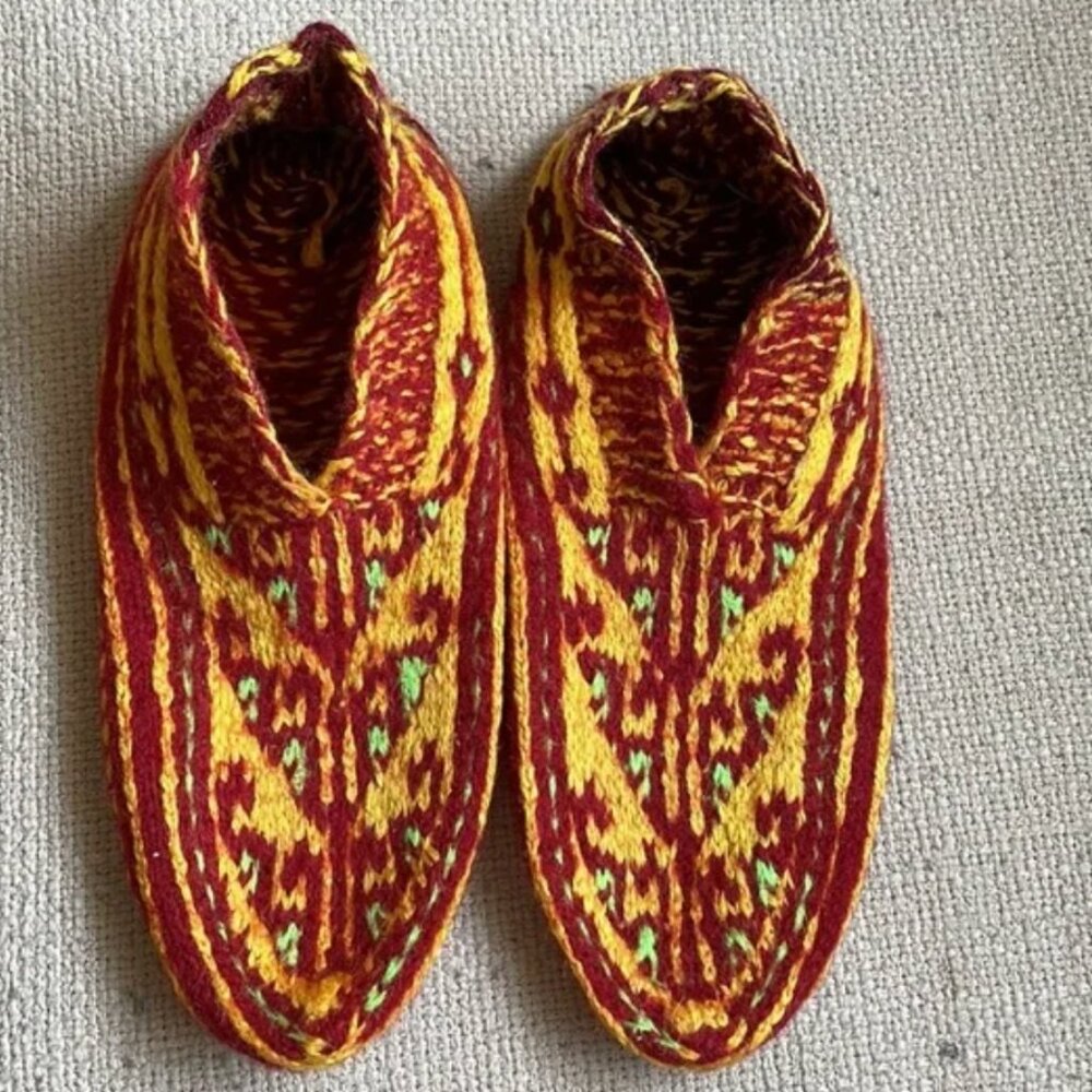 wool socks, wool slippers - Picture 4 of 5